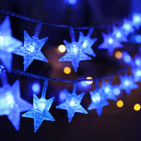 Starlite Waterproof Star Lights – Patio and Fence String Lighting for Outdoor Gatherings