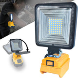 GlowCrafter 90W Job Site Floodlight – Garage Workshop, Basement Studio & Construction Project LED Light for Dewalt 20V