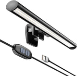 CATPOWER Laptop Light Bar – Minimalist Desk Accessory, Single-Cable USB Clip-On LED, No Clutter
