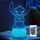 Cool Night Light 3D LED Lamp – Magical Character Gift for Kids Birthday and Christmas Holiday Reveal