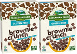 Cascadian Farm Brownie Crunch Cereal – Label-Trustworthy Organic Cereal for Allergy-Aware Families, Gluten Free