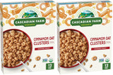 Cascadian Farm Organic Cinnamon Oat Clusters – Sustained Energy Cereal for the Home Office