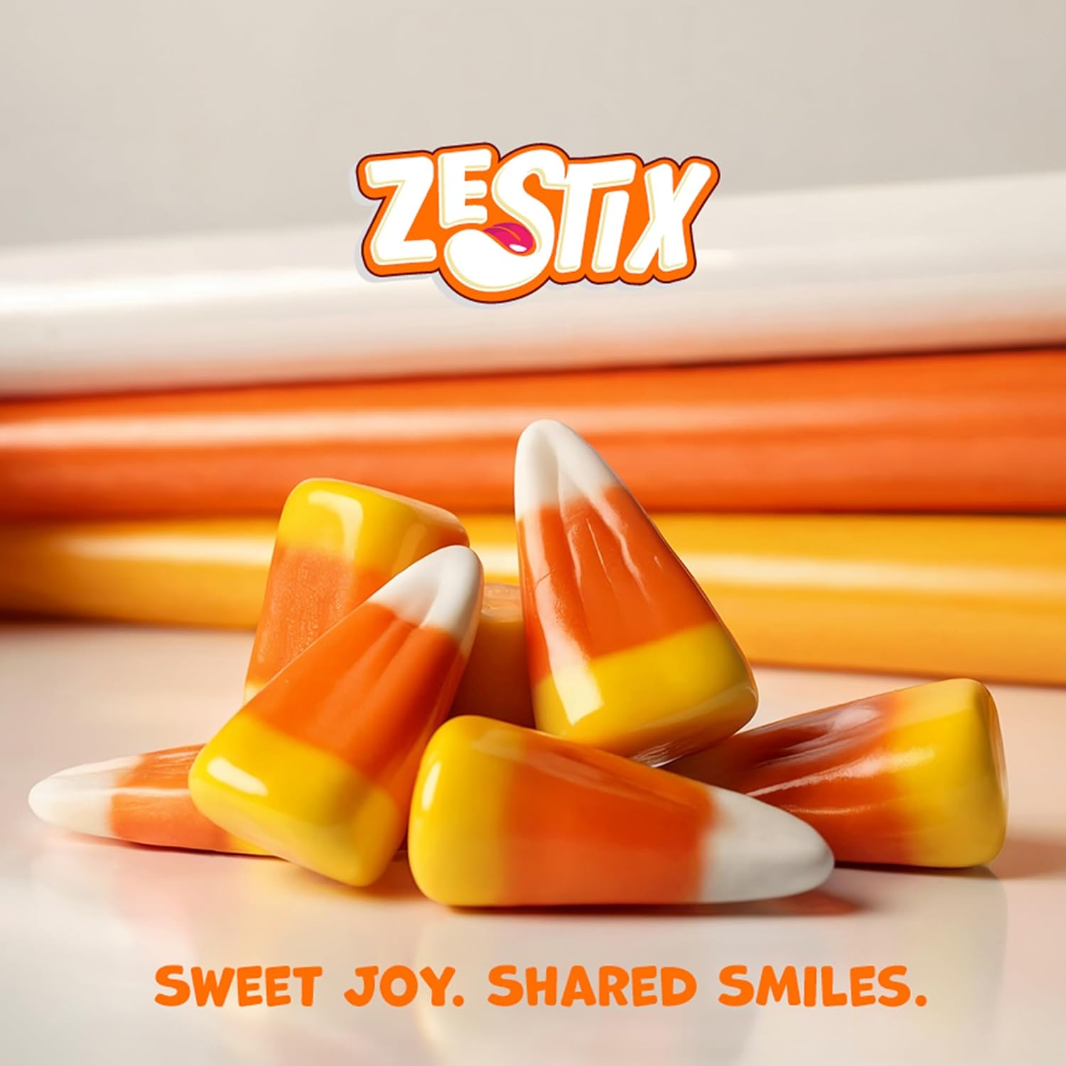 Zestix Candy Corn – Nostalgic 10 oz Halloween Gift Bag for Candy Lovers, Party Hosts, and Sweet-Tooth Friends